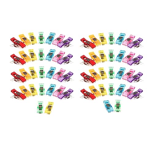 Milward Quilters Clips Stoffklammern Nähklammern Wunderklammern Verschiedene leuchtende Neonfarben, 2,7 x 1 x 1 cm, 60 Klammern Milward Quilters Clips Stoffklammern Nähklammern Wunderklammern Verschiedene leuchtende Neonfarben, 2,7 x 1 x 1 cm, 60 Klammern von Milward