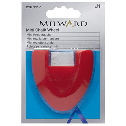 Milward Schneiderkreide-Rad, Tonbasis, rot/weiß, Einheitsgröße Milward Schneiderkreide-Rad, Tonbasis, rot/weiß, Einheitsgröße von Milward