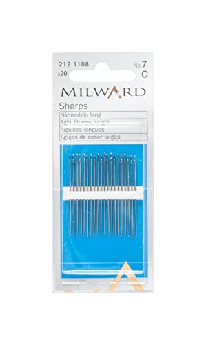 Milward Sharps Hartkurzwaren, Steel, Silber, Nr. 7 Milward Sharps Hartkurzwaren, Steel, Silber, Nr. 7 von Milward