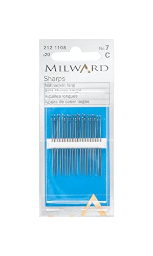 Milward Sharps Hartkurzwaren, Steel, Silber, Nr. 7 von Milward