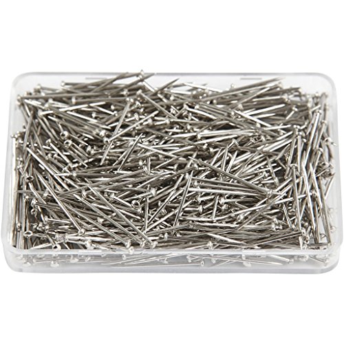 Milward Stecknadel, 16x0,65mm, silber, 25 g, Farbe:silber, Hartkurzwaren 41123 1 pack von Milward