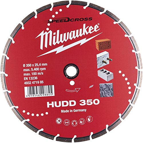 MILWAUKEE Diamant-Nassschnitttrennscheibe SPEEDCROSS HUDD 350 x 2,6 mm MILWAUKEE Diamant-Nassschnitttrennscheibe SPEEDCROSS HUDD 350 x 2,6 mm von Milwaukee