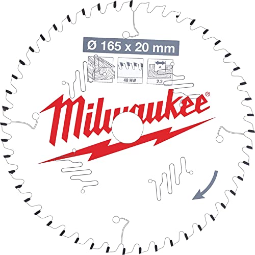 MILWAUKEE Universal-Sägeblatt 48 Zähne 2,2x165mm 4932471295 von Milwaukee