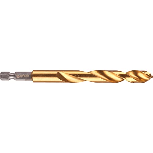 Milwaukee 4932471090 Bohrer für Metall, Shockwave, sechseckig, HSS-G Tin, 10,2 mm Durchmesser, 121 mm lang Milwaukee 4932471090 Bohrer für Metall, Shockwave, sechseckig, HSS-G Tin, 10,2 mm Durchmesser, 121 mm lang von Milwaukee