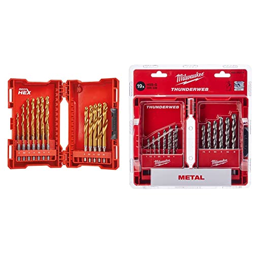 Milwaukee MW48894760 Bohrer & 4932352474 Set 19 Stück 1-10mm Milwaukee MW48894760 Bohrer & 4932352474 Set 19 Stück 1-10mm von Milwaukee