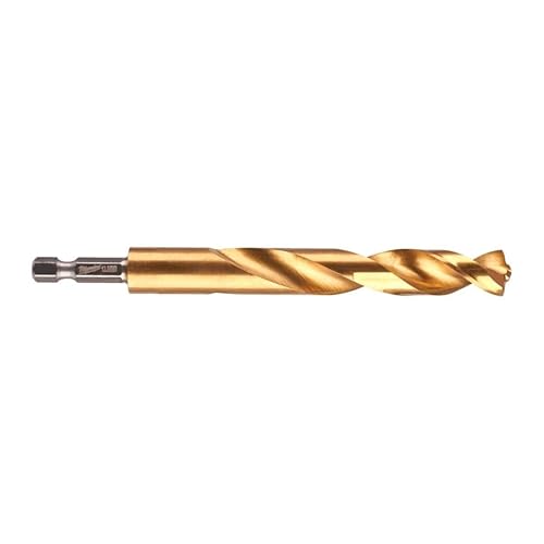 Milwaukee SHOCKWAVE Metallbohrer HSS-G RED HEX Titan 1/4" - 13 x 130 mm von Milwaukee