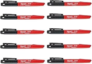 Milwaukee feine Spitze inkzall Marker 1 mm feine Spitze schwarz 48223100 10 P Milwaukee feine Spitze inkzall Marker 1 mm feine Spitze schwarz 48223100 10 P von Milwaukee
