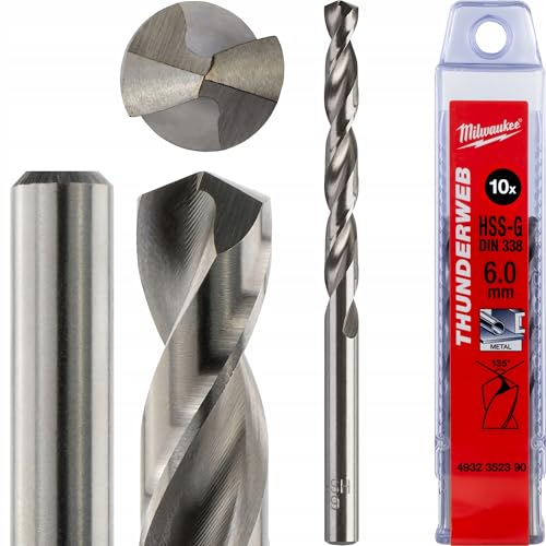 Paquete de brocas Thunderweb 6.0x93-10uds von Milwaukee