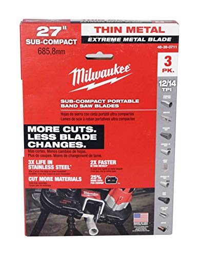 Premium-Metallsägeblatt für M12 BS 687,57 x 2,1/1,8 mm fr Wandstärke 4-8 mm von Milwaukee