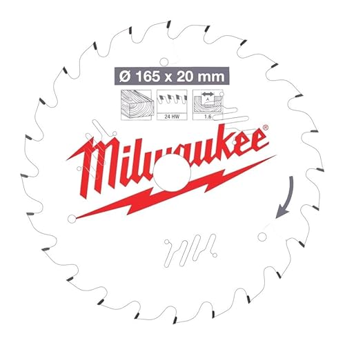 milw Milwaukee Kreissägeblatt 165/20mm 24Z Holz 4932471931 milw Milwaukee Kreissägeblatt 165/20mm 24Z Holz 4932471931 von Milwaukee