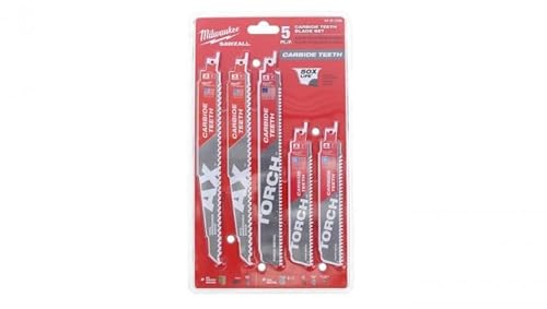 milw Milwaukee Säbelsägeblatt-Set HM-bestückt 5-TLG 49222206 milw Milwaukee Säbelsägeblatt-Set HM-bestückt 5-TLG 49222206 von Milwaukee
