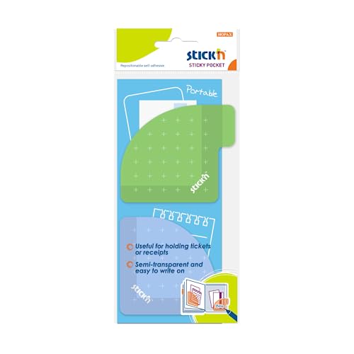 Klebe-Eckentasche für Notizen | 10 Queues - aus Kunststoff - Grün - Maße 7 x 7 cm - Mimbek Klebe-Eckentasche für Notizen | 10 Queues - aus Kunststoff - Grün - Maße 7 x 7 cm - Mimbek von Mimbek