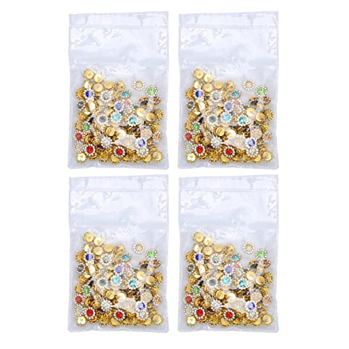 Mimdixy 400pcs gemischte Farben auf Strasssteinen, Kristallglas mit Metallbasis Blumenform Klaue Flachback -Strasssteine für Kleidung Schuhe Hüte Beutel Schmuck Bastelzubehör Acces Mimdixy 400pcs gemischte Farben auf Strasssteinen, Kristallglas mit Metallbasis Blumenform Klaue Flachback -Strasssteine für Kleidung Schuhe Hüte Beutel Schmuck Bastelzubehör Acces von Mimdixy