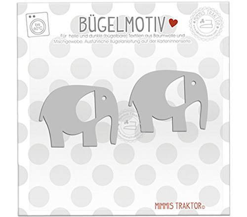Bügelbild 2 Stk. Reflektor Elefanten 5,5 cm SILBER Aufbügler Applikationen Bügelsticker für Stoffe Textilien Kinder zum Aufbügeln Flicken Bügelbild 2 Stk. Reflektor Elefanten 5,5 cm SILBER Aufbügler Applikationen Bügelsticker für Stoffe Textilien Kinder zum Aufbügeln Flicken von Mimmis Traktor