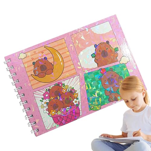 Coloring Book, Capybara Theme, Artistic Activity, Excellent Paper, Single Sided Designs, Great for Students, Women, Relaxation, Bedtime, Travel, Airplane Use, Creative Fun Coloring Book, Capybara Theme, Artistic Activity, Excellent Paper, Single Sided Designs, Great for Students, Women, Relaxation, Bedtime, Travel, Airplane Use, Creative Fun von Mimoqk