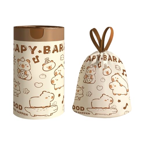 Large Kitchen Trash Bags, Capybara Cute Garbage Bags, Tear-Proof Thickened Leak-Proof Odor-Control Puncture-Resistant Pocket for Workplace, Yard, Home, Outdoor Use, 43 x 43 cm Large Kitchen Trash Bags, Capybara Cute Garbage Bags, Tear-Proof Thickened Leak-Proof Odor-Control Puncture-Resistant Pocket for Workplace, Yard, Home, Outdoor Use, 43 x 43 cm von Mimoqk