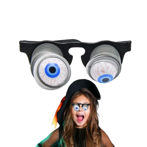 Mimoqk Augapfel-Brillen,Schlaffe Verrückte Brille - Originelles Spielzeug Für Karneval Fasching Familienfeste Mimoqk Augapfel-Brillen,Schlaffe Verrückte Brille - Originelles Spielzeug Für Karneval Fasching Familienfeste von Mimoqk