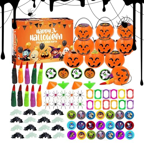 Mimoqk Halloween Partygeschenke - Süßigkeitenbeutel Füllung Für Geschenkkörbe | Streiche Deko Spiel Für Kinder Zuhause Schule Feste Mimoqk Halloween Partygeschenke - Süßigkeitenbeutel Füllung Für Geschenkkörbe | Streiche Deko Spiel Für Kinder Zuhause Schule Feste von Mimoqk