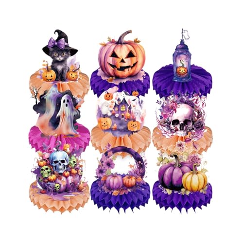 Mimoqk Halloween-Tischdekoration, Halloween-Party-Mittelstücke | Gruseliges für -Tischmitten – Halloween-Ornamente, Halloween-Partyzubehör Mimoqk Halloween-Tischdekoration, Halloween-Party-Mittelstücke | Gruseliges für -Tischmitten – Halloween-Ornamente, Halloween-Partyzubehör von Mimoqk