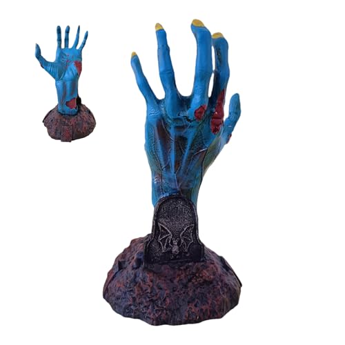 Mimoqk Resin Statue, Gothic Hand of Death Skulptur, dekorativer , Skeleton Art Decor für Wohnzimmer, Schlafzimmer, Eingangsbereich, Garten, Nachtstand, 15,1 x 15,7 x 25,7 cm Mimoqk Resin Statue, Gothic Hand of Death Skulptur, dekorativer , Skeleton Art Decor für Wohnzimmer, Schlafzimmer, Eingangsbereich, Garten, Nachtstand, 15,1 x 15,7 x 25,7 cm von Mimoqk