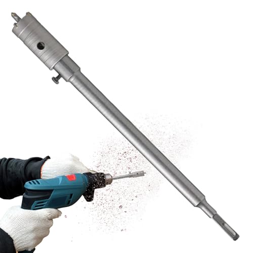 Mimoqk Set mit Betonbohrern, Bohrer für Beton | Bohrwerkzeug mit Verlängerungen für Fliesen, Stein, Ziegel und Keramik Mimoqk Set mit Betonbohrern, Bohrer für Beton | Bohrwerkzeug mit Verlängerungen für Fliesen, Stein, Ziegel und Keramik von Mimoqk