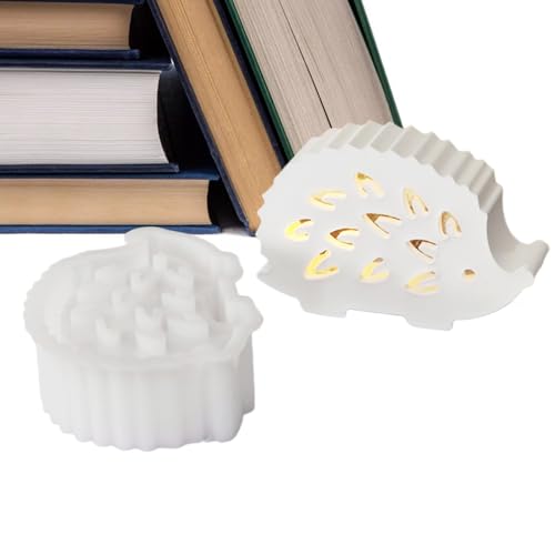 Mimoqk Tier-Silikonformen | 3D-Igel-Silikon-Tierharzformen – Gießform für Zement, Gips, Kerzen, Fondant, Lebensmittel, Backen, Süßigkeiten, Eiskuchen Mimoqk Tier-Silikonformen | 3D-Igel-Silikon-Tierharzformen – Gießform für Zement, Gips, Kerzen, Fondant, Lebensmittel, Backen, Süßigkeiten, Eiskuchen von Mimoqk