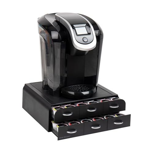 Mind Reader Anchor Collection Kaffeekapsel-Schublade, 2 Ebenen, 6 Schubladen, 72 Kaffeekapseln, Arbeitsplatten-Organizer, Kaffeemaschinenbasis, Schwarz Mind Reader Anchor Collection Kaffeekapsel-Schublade, 2 Ebenen, 6 Schubladen, 72 Kaffeekapseln, Arbeitsplatten-Organizer, Kaffeemaschinenbasis, Schwarz von Mind Reader