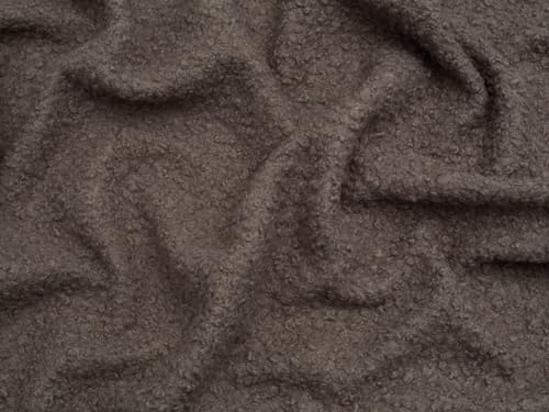 Boucle Strickstoff, Grau, Meterware Boucle Strickstoff, Grau, Meterware von Minerva