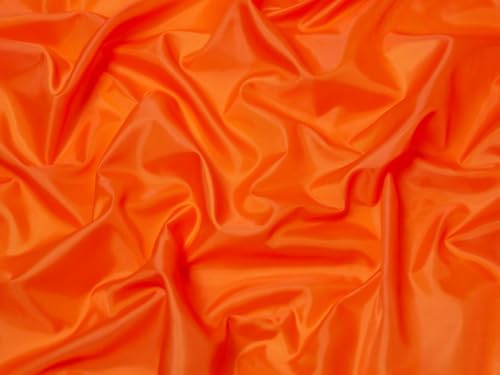 Minerva Core Range Antistatischer Futterstoff, Orange, leicht und geeignet zum Schneidern, Breite: ca. 150 cm, Meterware von Minerva