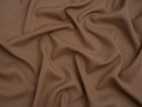 Minerva Core Range Challis Viskose-Stoff für Bekleidung und Kleid, Taupe – leicht und geeignet zum Schneidern – Breite ca. 140 cm, Meterware Minerva Core Range Challis Viskose-Stoff für Bekleidung und Kleid, Taupe – leicht und geeignet zum Schneidern – Breite ca. 140 cm, Meterware von Minerva
