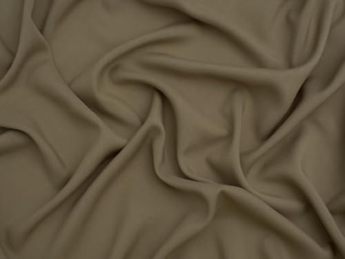Minerva Core Range Challis Viskose-Stoff für Bekleidung und Kleid, mattes Gold, leicht und geeignet zum Schneidern, Breite: ca. 140 cm, Meterware Minerva Core Range Challis Viskose-Stoff für Bekleidung und Kleid, mattes Gold, leicht und geeignet zum Schneidern, Breite: ca. 140 cm, Meterware von Minerva
