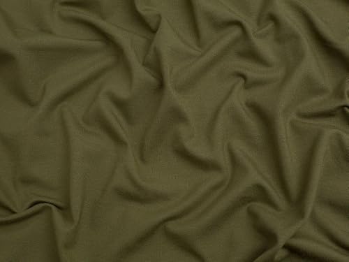 Minerva Core-Serie Baumwoll-Lycra-Jersey, Stretch-Strickstoff, Camouflage-Grün, 1,5 m, Meterware Minerva Core-Serie Baumwoll-Lycra-Jersey, Stretch-Strickstoff, Camouflage-Grün, 1,5 m, Meterware von Minerva