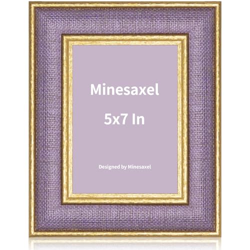 Minesaxel Einzigartiger Bilderrahmen, HD-Echtglas, niedlicher lustiger oder Vintage-Fotorahmen, 12,7 x 17,8 cm, goldfarbener Rand mit Staffelei für Tischplatte und Wand, 1 Stück Minesaxel Einzigartiger Bilderrahmen, HD-Echtglas, niedlicher lustiger oder Vintage-Fotorahmen, 12,7 x 17,8 cm, goldfarbener Rand mit Staffelei für Tischplatte und Wand, 1 Stück von Minesaxel