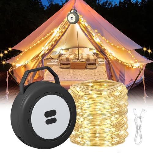 Mineup Camping Lichterkette Aufrollbar, 10m Tragbare USB LED Lichterkette mit 7 Modi, IP67 Wasserdichte Campinglampe Taschenlampe, 1800mah Outdoor Lichterketten,Weihnachten Party Festival Deko(warmes) Mineup Camping Lichterkette Aufrollbar, 10m Tragbare USB LED Lichterkette mit 7 Modi, IP67 Wasserdichte Campinglampe Taschenlampe, 1800mah Outdoor Lichterketten,Weihnachten Party Festival Deko(warmes) von Mineup