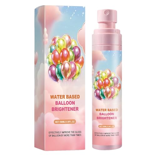 Ballonspray für lange Haltbarkeit,Ballon-Glanzspray | Glänzendes Finish-Spray für Luftballons,Schnell trocknendes, hochglänzendes Spray, Balloon High Shine für Latex, Spray für glänzende Ballons, Ball Ballonspray für lange Haltbarkeit,Ballon-Glanzspray | Glänzendes Finish-Spray für Luftballons,Schnell trocknendes, hochglänzendes Spray, Balloon High Shine für Latex, Spray für glänzende Ballons, Ball von Mingchengheng