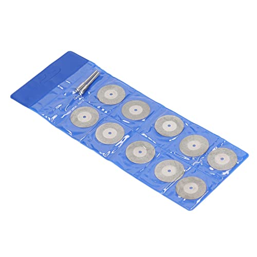 10 Pcs Dünne Diamant -Schneidscheibenscheibenscheibenrad Holz Metallstein Verarbeitung Geeignete Rotationswerkzeuge Pneumatische Werkzeuge (30 mm) von Mingzhe