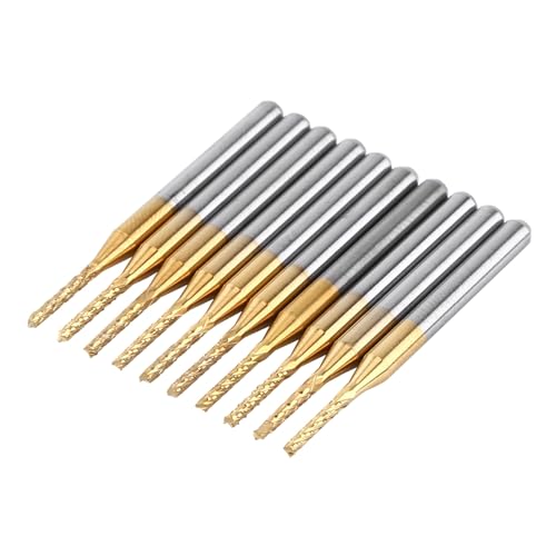 10pcs 1,5 Mm Schneidekörperendmühle CNC -PCB -Gravur -Bit -Wolframbeschichtung 1/8 Schaft -Präzisionsmahlen -Werkzeug für Verschiedene Materialien 10pcs 1,5 Mm Schneidekörperendmühle CNC -PCB -Gravur -Bit -Wolframbeschichtung 1/8 Schaft -Präzisionsmahlen -Werkzeug für Verschiedene Materialien von Mingzhe