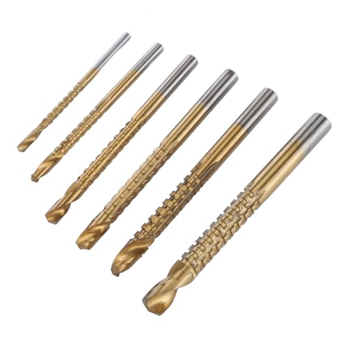 6 Stück -Bohrer-Set Gezackte Seitens äge Bohrer für Holz-PVC-Kunststoff-Nut-Kase 6 Stück -Bohrer-Set Gezackte Seitens äge Bohrer für Holz-PVC-Kunststoff-Nut-Kase von Mingzhe