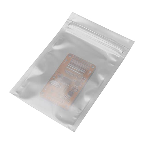 Antistatische 100 -pcs Lot Reißverschlusspreis -Wiederverschlachtbarbeutel Elektronische Komponenten Aufbewahrungsbeutelpack Wasserdicht (8 * 12 cm) von Mingzhe