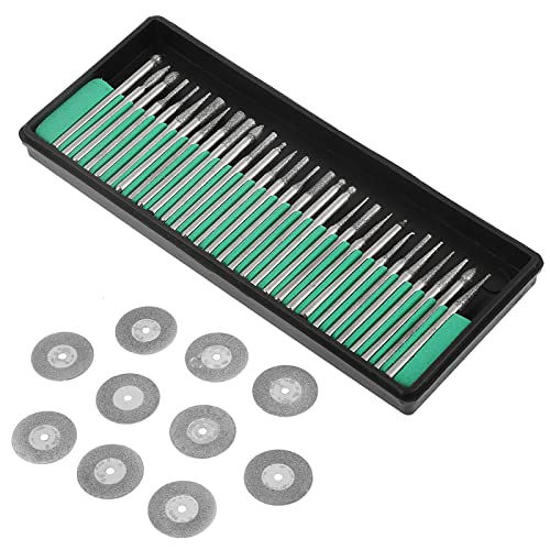 Burs and Saw Blades für Tools Zubehör Kit 30pcs+10pcs+2pcs Morkten Rotationswerkzeuge von Mingzhe