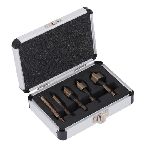 Counter Sink Bohrer Set 5 Größen Holz Metall 5 Flöte Counter Sink Bit von Mingzhe