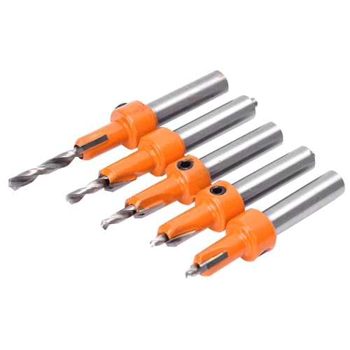 Countersink Drill Bit Holzbearbeitungslegierung Selbstschleppender Tischler-Werkzeug-Set Countersink Drill Bit Holzbearbeitungslegierung Selbstschleppender Tischler-Werkzeug-Set von Mingzhe