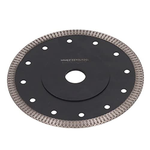 Diamant-Rundklinge Flansch Mesh Winkelschleifer Schneidrad für Marmorfliesen (150 mm) von Mingzhe