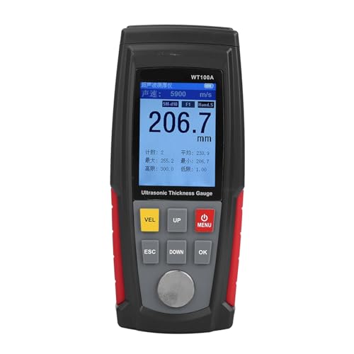 Digitale Ultraschalldicke -Messgeräte mit Hoher Präzisionsmesser -Tester USB -Ladung für die Herstellung und Rohstoffinspektion von Mingzhe