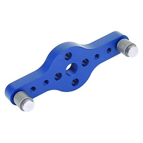 Hole Punch Locator Aluminiumlegierer Puncher -Werkzeug mit 3pcs Bohrbuchse für Holzbearbeitung (Blau) von Mingzhe