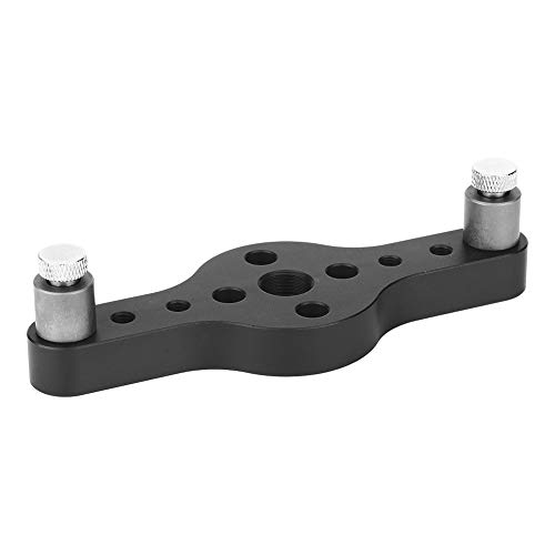 Hole Punch Locator Aluminiumlegierer Puncher -Werkzeug mit 3pcs Bohrbuchse für Holzbearbeitung (Schwarz) von Mingzhe