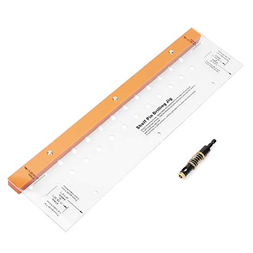 Holzbearbeitungslochbohrhandbuch Regal Stift Bohr Jig Selbstzentrierender Bit -Set -Positionier -Locator -Werkzeug für Holzbearbeitungsbegeisterte von Mingzhe
