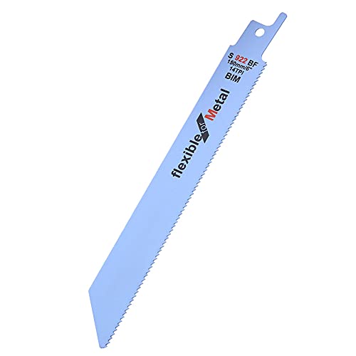 Metall -Hubkolben -Sägen -Blattholzhändler -Schneider -Kit -Werkzeug 150 Mm 5,9 Zoll für Dünne Metallplatten Fester Rohrprofildurchmesser von Weniger Als 100 Mm Delicate (S922BF) von Mingzhe