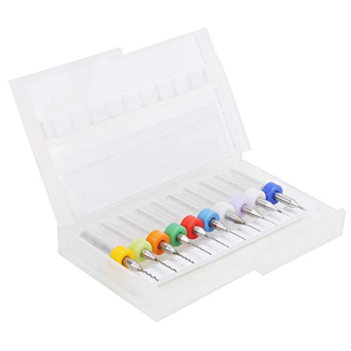 Micro Bohrer Bit Bit Circuit Board Drehwerkzeug Ultradünn Bohrspitzel 10pcs von Mingzhe
