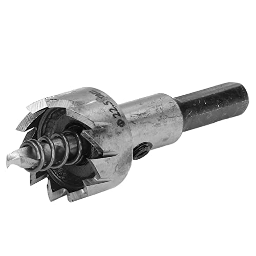 Mingzhe HSS-Bohrer, Lochsägen-Set, Holzbearbeitungsschneider, Metallöffner für Stahl, Aluminium, 22,5 Mm Mingzhe HSS-Bohrer, Lochsägen-Set, Holzbearbeitungsschneider, Metallöffner für Stahl, Aluminium, 22,5 Mm von Mingzhe